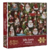 Silly Santa Puzzle - 500 Pieces -Country Christmas Loft eglacxnyxoyb4f1eeuns