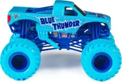 Monster Jam 1:24 Scale Monster Truck - Blue Thunder -Country Christmas Loft eki5sxlffct0j4c0tbpe