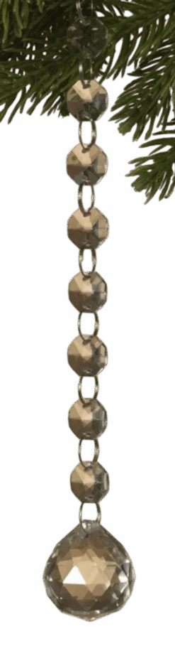 Glass Look Acrylic Jewel Ornament - -Country Christmas Loft ekytf599zdrwldx6rpqc