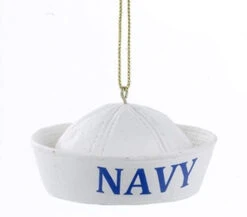 Kurt Adler US Navy Cap Ornament - Enlisted Male