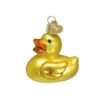 Rubber Ducky Glass Ornament -Country Christmas Loft eqiotevpp6nbkl5xrya6
