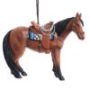 Kurt Adler Western Horse Ornament - Dark Brown -Country Christmas Loft euwdwabhi5hoccyz6ex7
