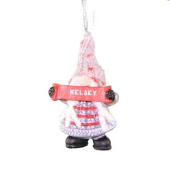 Personalized Gnome Ornament (Letters J-P) - Luke -Country Christmas Loft euxpmhxvos2tfsmvd59u