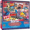 Drive-Ins, Diners & Dives - Good Times Diner 550 Piece Puzzle -Country Christmas Loft f2tjsanz7iksj9czoksh