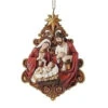Roman Gold Filigree Holy Family Ornament -Country Christmas Loft f3zix47opjwhrbxamfkf
