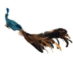 Kurt Adler Decorative Feather Peacock With Clip - 18 Inch -Country Christmas Loft f4or8ihs2gwc2iacvqle