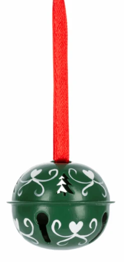 Christmas Jingle Bell Boxed Ornaments - 6 Piece -Country Christmas Loft f5oq88wwmcdkxby4wbze
