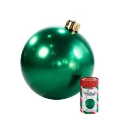 Holiball Inflatable Ornament - 30" - -Country Christmas Loft f7seoiiderbqlwg6tvgc