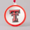 STERLING Silver Plated College Logo Ornament - Texas Tech -Country Christmas Loft fbhxkvo7vxetsvsvkme9