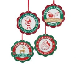 Kurt Adler Santa Seal Of Approval Ornament - Santa's Express -Country Christmas Loft ffxjiv2gp7tqhqcqofq2