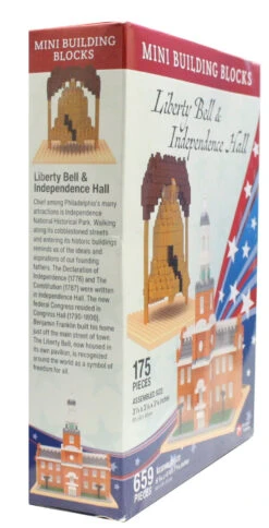 Mini Building Blocks - Liberty Bell And Independence Hall -Country Christmas Loft fh4zhxzrnhgzlb62pz0l