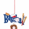 Sports Dangle Ornament - Baseball -Country Christmas Loft fiyoxlgvlydelkzhvw47