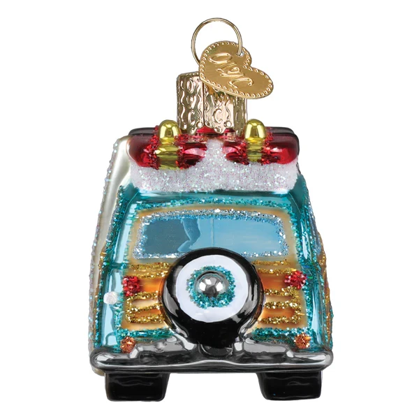 The Beach Boys Surfin Woody Glass Ornament 4 The Beach Boys Surfin Woody Glass Ornament - Image 2