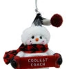 Cozy Snowman Ornament - Coolest Coach -Country Christmas Loft flf3xp22zognlfrmsqlq