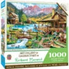 Art Gallery - Canoes For Rent 1000 Piece Puzzle -Country Christmas Loft flrpktcf1qmduf1h9zhs