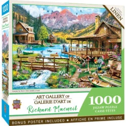 Art Gallery - Canoes For Rent 1000 Piece Puzzle