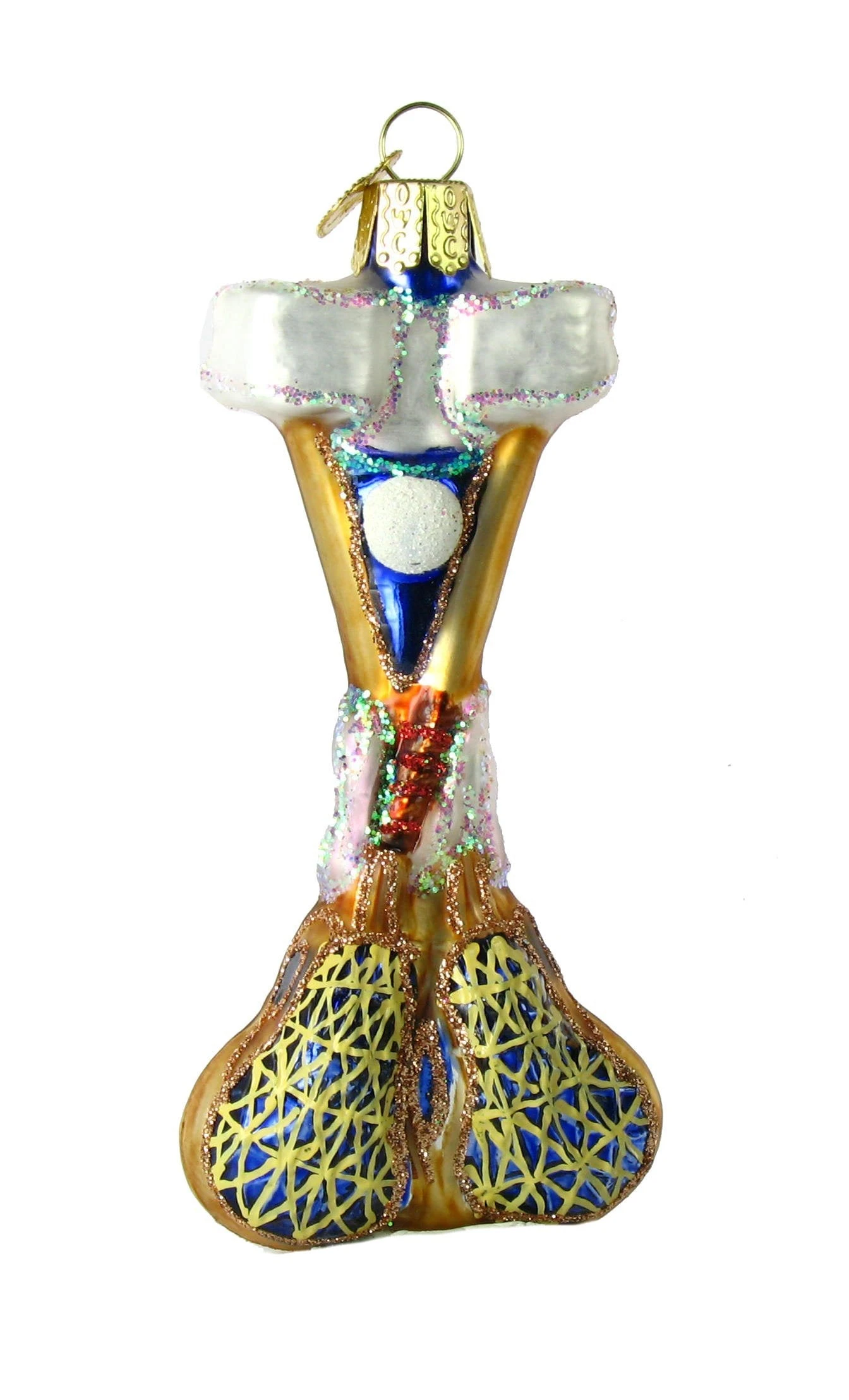 Lacrosse Set Glass Ornament 12 Lacrosse Set Glass Ornament - Image 10