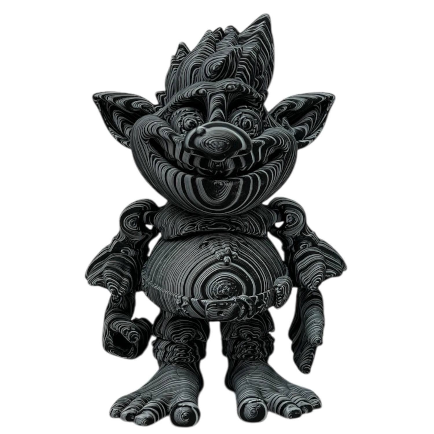 Troublesome Troll - Black And White 3 Troublesome Troll - Black And White