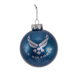 Kurt Adler U.S. Air Force - Aim High - Glass Ball Ornament -Country Christmas Loft fpu12cwy4kqshfzxiffo