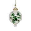 Blown Glass Pierced Starburst Ornament - Green -Country Christmas Loft frlax2dl72vurpwc645j