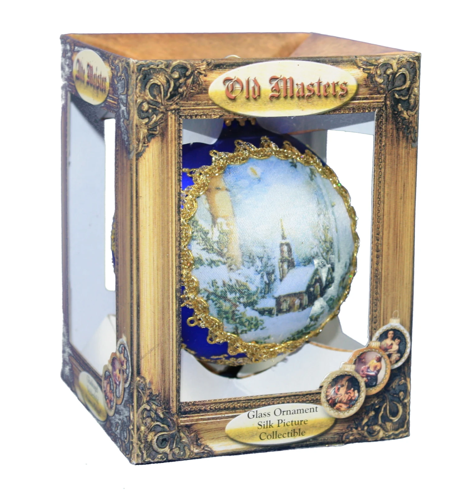 Krebs Masters On Silk 2025 Ornament - Winter Day 3 Krebs Masters On Silk 2025 Ornament - Winter Day