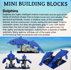 Mini Building Blocks - Dolphins -Country Christmas Loft fulylokj2trvyxnuxjh0