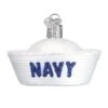 Navy Cap Glass Ornament -Country Christmas Loft fuyfneai3fnzcxxaxjyd