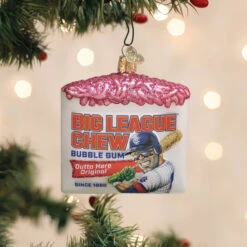 Big League Chew Glass Ornament 11 Big League Chew Glass Ornament -Country Christmas Loft fwcio0cojmhz10uw95rc