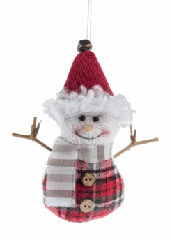 Pattern Play - Snowman Ornaments -
