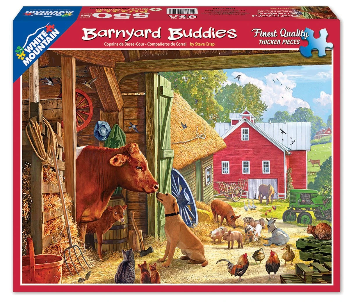 Barnyard Buddies - 550 Piece Puzzle 3 Barnyard Buddies - 550 Piece Puzzle