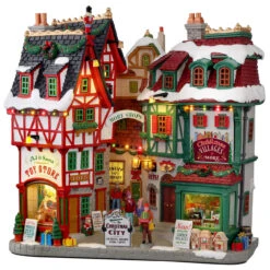 Lemax Christmas City Facade -Country Christmas Loft g5ikzrjab1c7kpv3gwqg