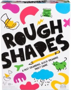 SpinMaster Rough Shapes - Quick Draw Party Game