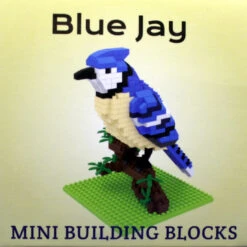 Mini Building Blocks - Blue Jay 8 Mini Building Blocks - Blue Jay -Country Christmas Loft gaypdqmxkatp7wzchenj