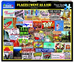 Places I Went As A Kid - 1000 Piece Jigsaw Puzzle 7 Places I Went As A Kid - 1000 Piece Jigsaw Puzzle -Country Christmas Loft gbj31dcexyvahksuhec4