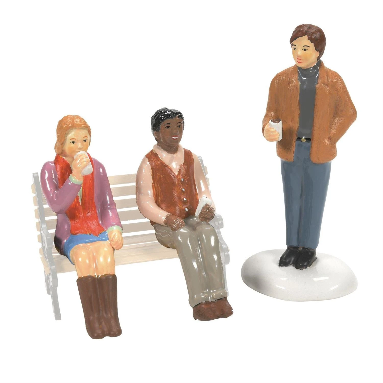 Department 56 Village Hipsters - 3 Piece Set 3 Department 56 Village Hipsters - 3 Piece Set