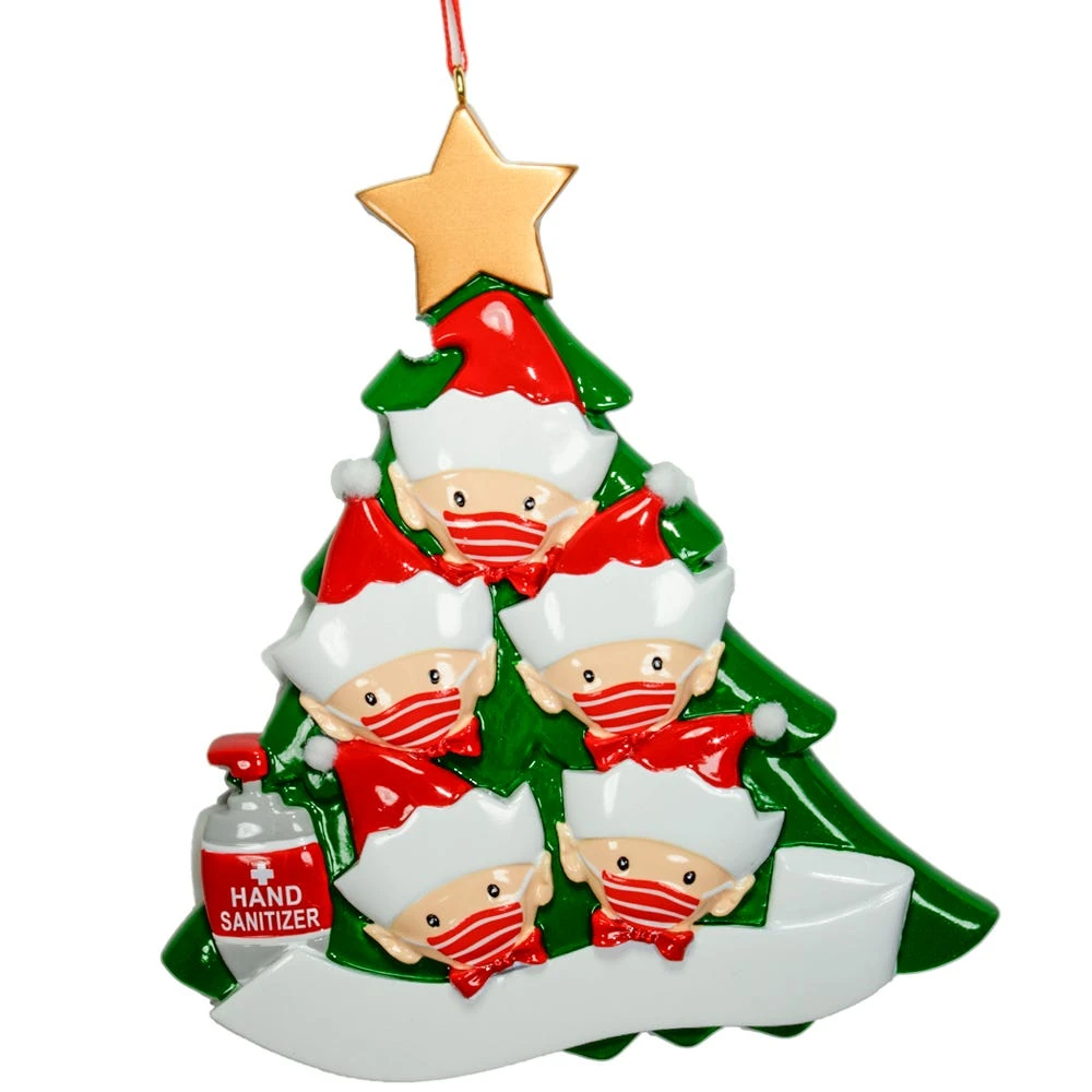 Kurt Adler Elves With Masks Family Ornament - 4 Kurt Adler Elves With Masks Family Ornament - - Image 2