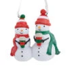 Hallmark Snowman Couple - Ornament -Country Christmas Loft gkwv78jojzodqox1la1r