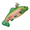 Rainbow Trout Glass Ornament -Country Christmas Loft glsnujsfmpk1whrbe9gh