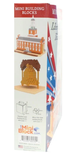 Mini Building Blocks - Liberty Bell And Independence Hall -Country Christmas Loft glxrgxbpqqsuzeyq3xs4