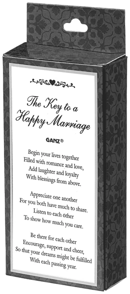 The Key To A Happy Marriage Ornament 5 The Key To A Happy Marriage Ornament - Image 3