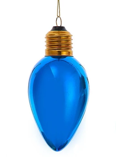 Kurt Adler Glass Oversized C7 Bulb Ornament - 4 Kurt Adler Glass Oversized C7 Bulb Ornament - - Image 2