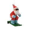 Hallmark Skiing Santa Ornament -Country Christmas Loft grmgqsdaj427uecr4y7x