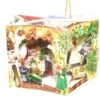 Popup Mini Book German Ornament - Green -Country Christmas Loft gt3uxwls96s0twvyg3m9