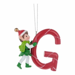 Kindness Elves Monogram Ornament - -Country Christmas Loft gteppsmns5v2326ni2ve