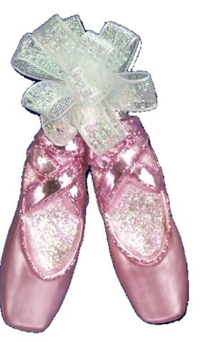 Pair Of Ballet Slippers Ornament 3 Pair Of Ballet Slippers Ornament