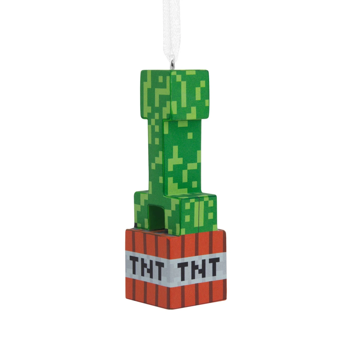 Minecraft Creeper On TNT Hallmark Ornament 4 Minecraft Creeper On TNT Hallmark Ornament - Image 2