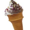 Kurt Adler Foam Ice Cream Cone Ornament - Vanilla Chocolate Twist With Candies -Country Christmas Loft h6pipjduvf1w9bmf8dcm