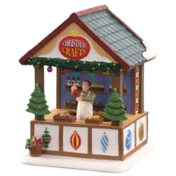 Lemax Christmas Market Booth - Hand Crafted Ornaments