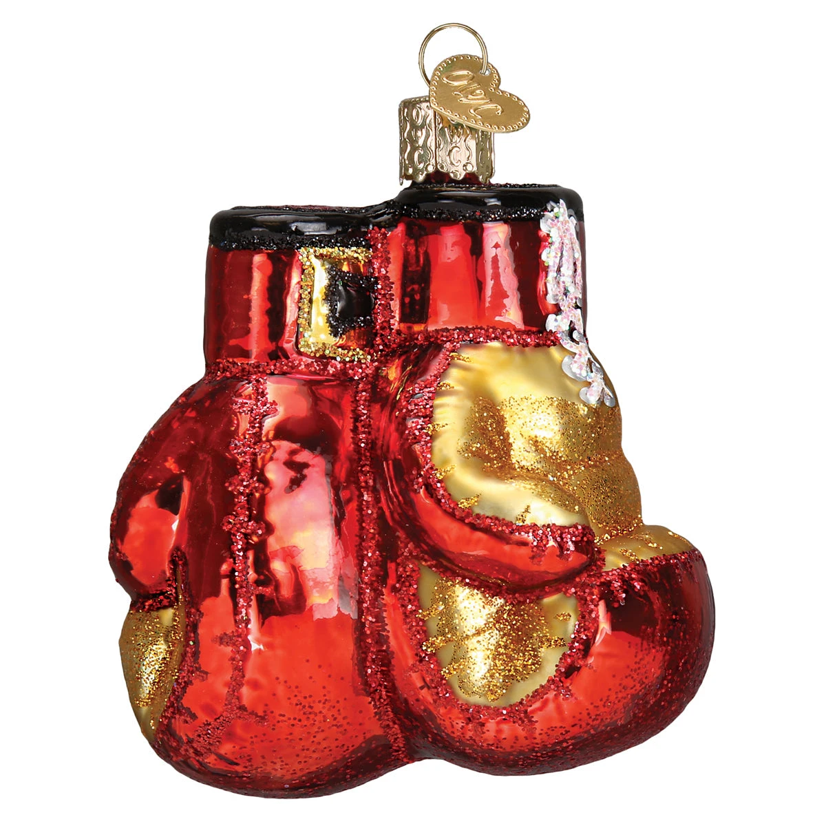 Old World Christmas Boxing Gloves Ornament 4 Old World Christmas Boxing Gloves Ornament - Image 2