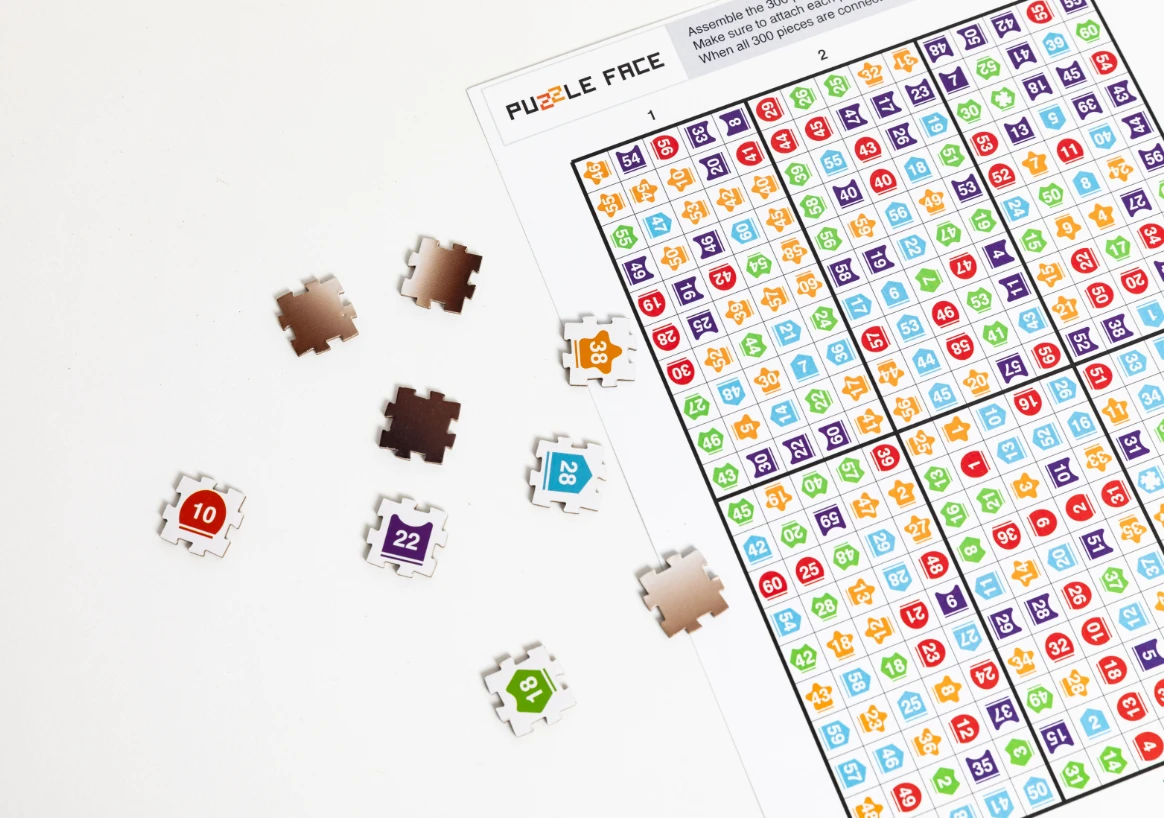 Puzzle Face 300 Piece Puzzle 5 Puzzle Face 300 Piece Puzzle - Image 3